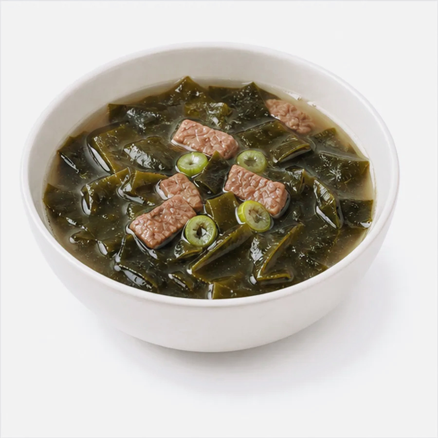 소고기사골미역국