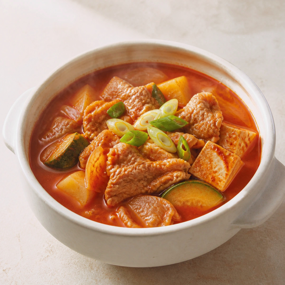 돼지고기고추장찌개