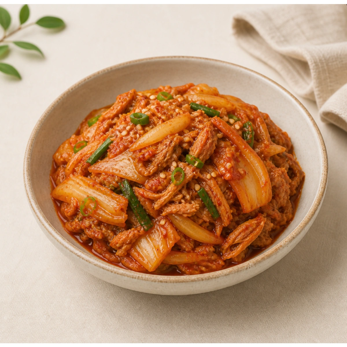 참치 볶음김치