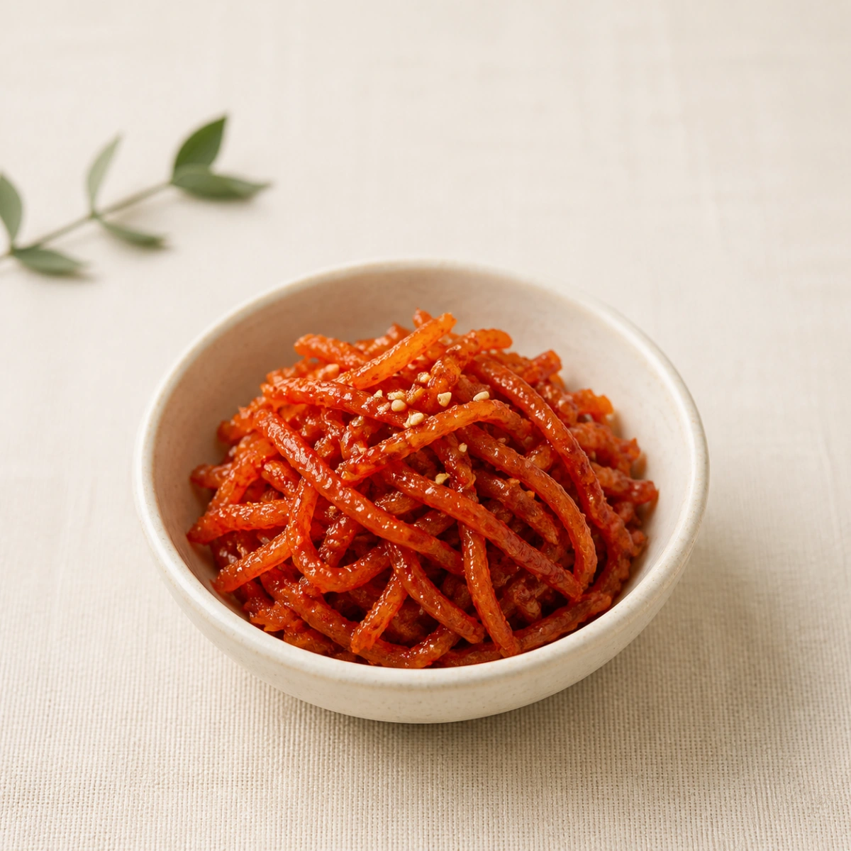 홍진미채 무침 100g