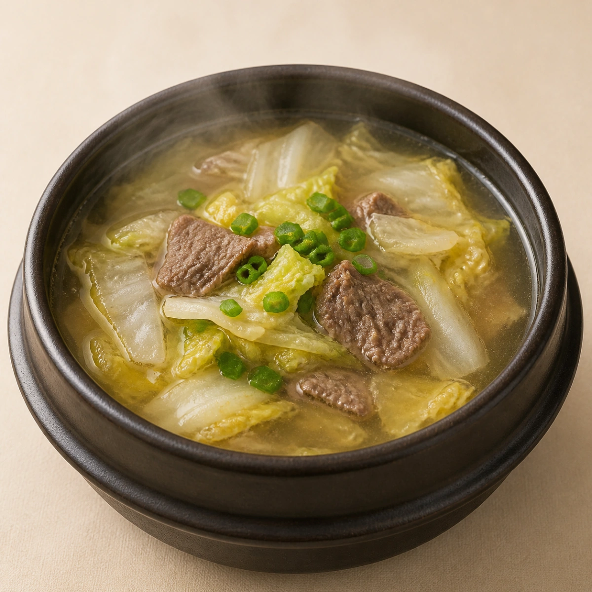 소고기 배춧국