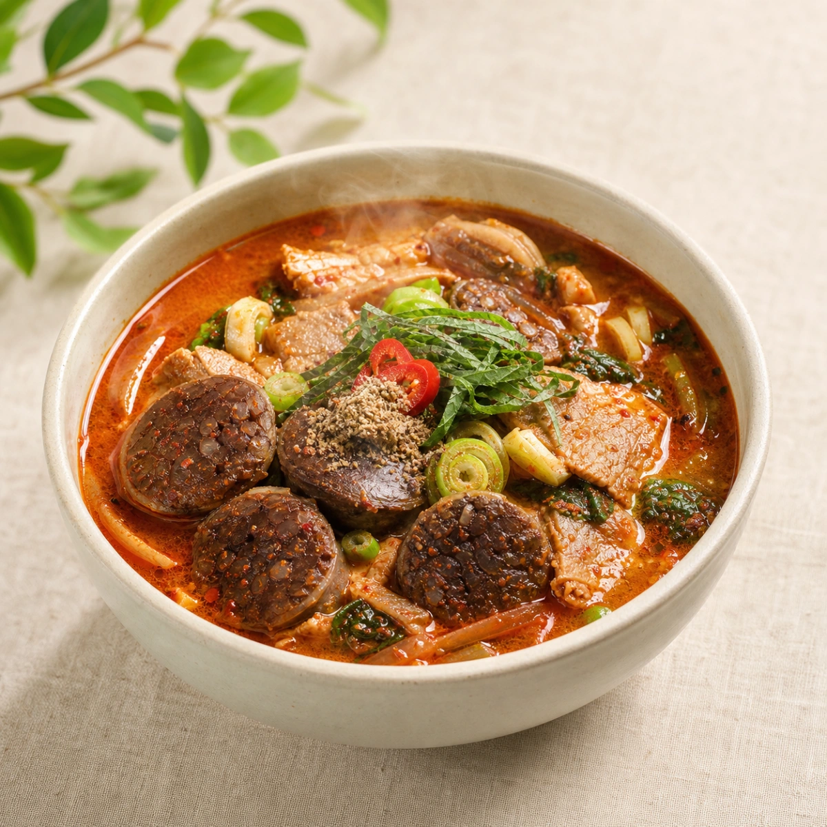 순대국(Spicy)