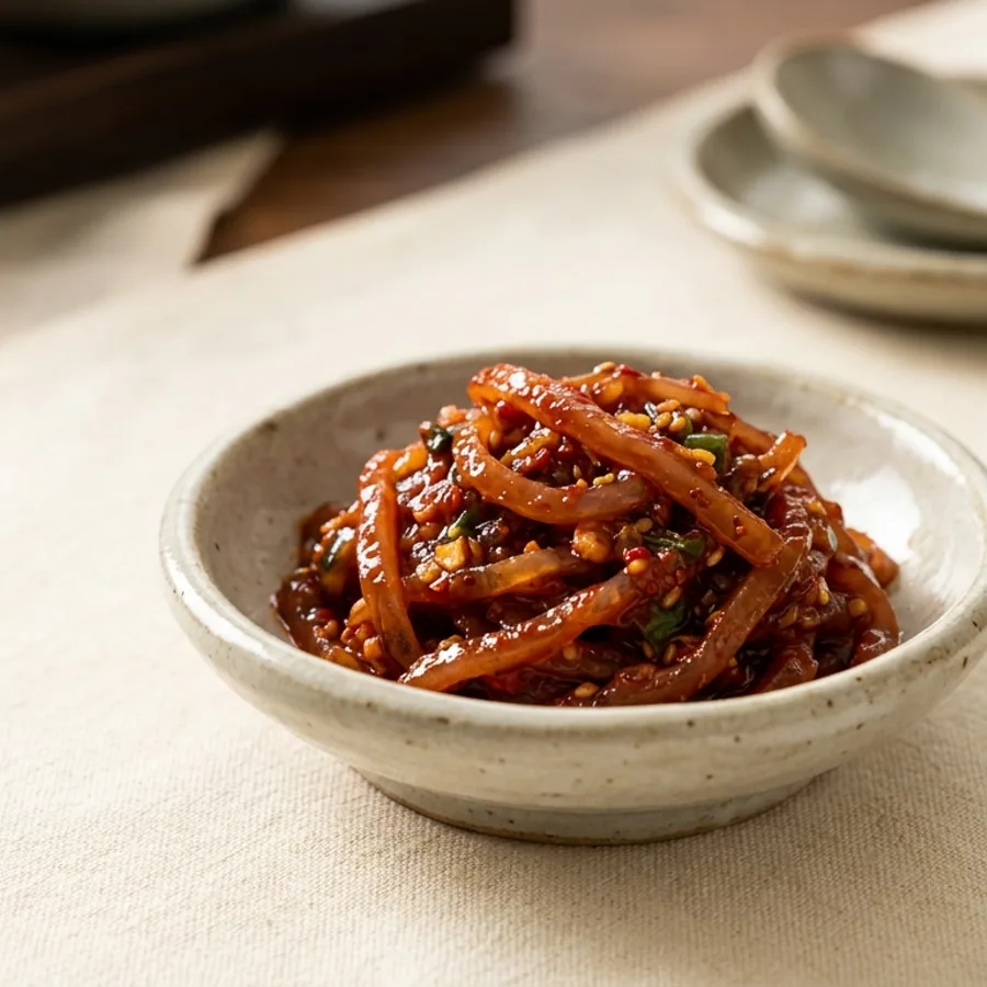 오징어젓 벌크 500g