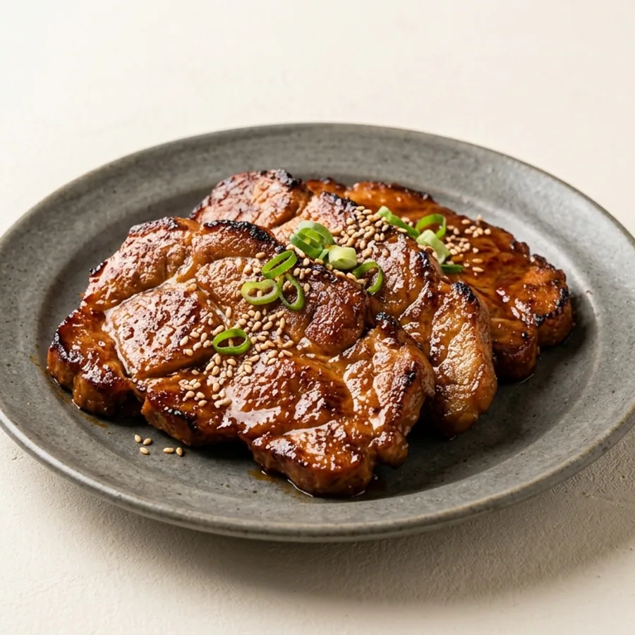 양념돼지목살 500g
