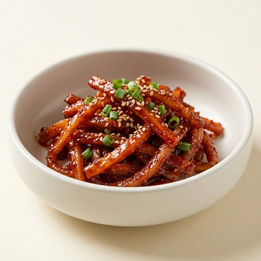 홍진미채 무침 200g