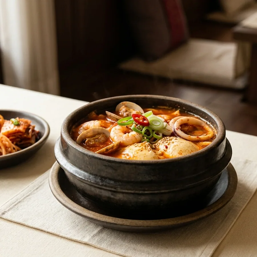 해물 순두부